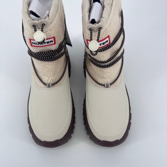 HUNTER WOMENS WANDERER SHORT COSY SNOW BOOT Sz 9 - Picture 7 of 9